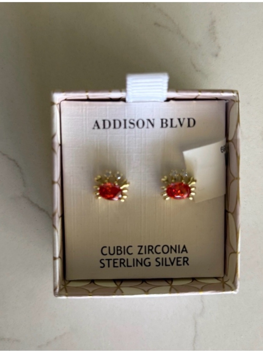 Addison small crab earrings
